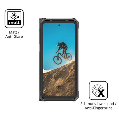 4x Schutzfolie matt für Ulefone RugKing 5 Pro Disp (5)