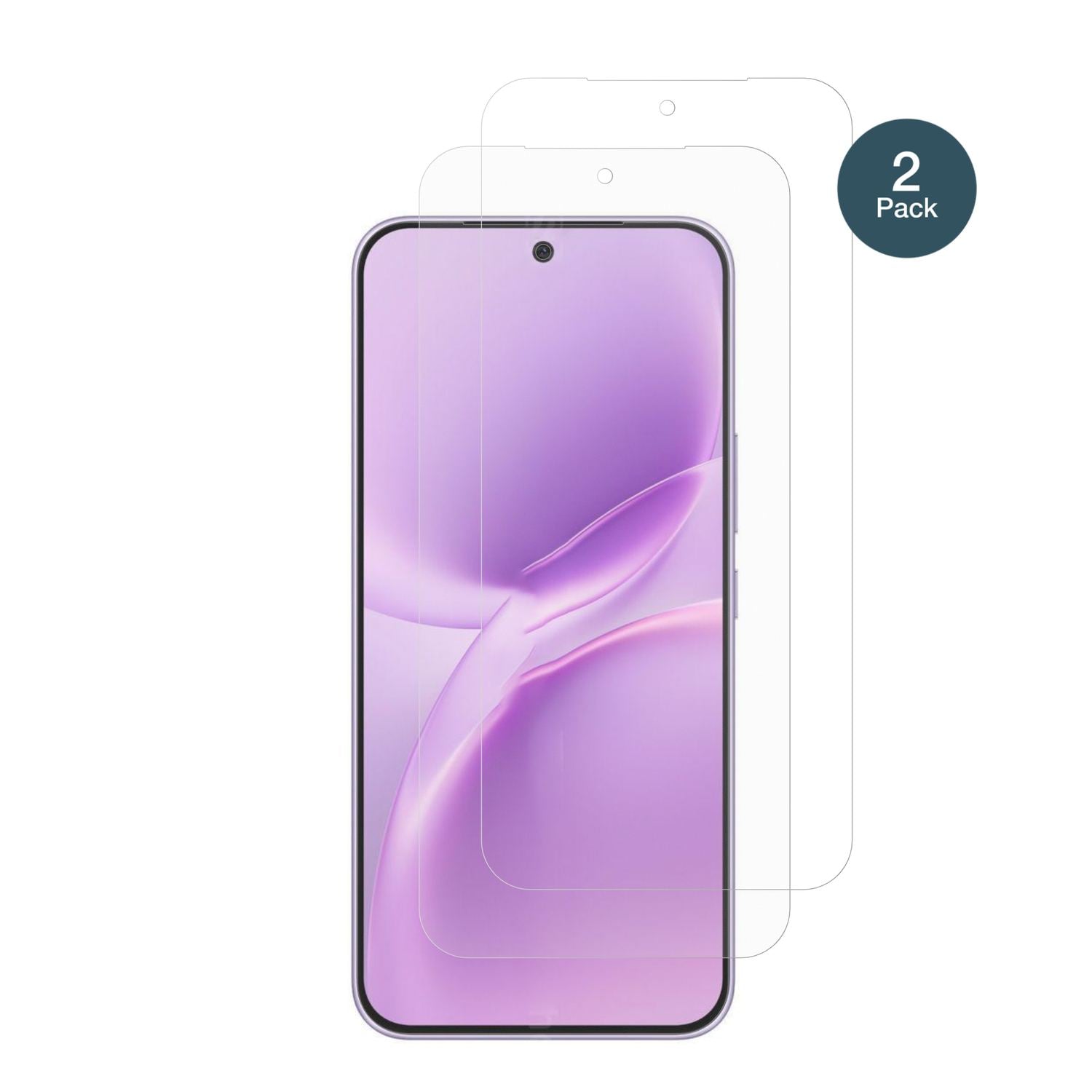 2x 9H Schutzfolie matt für Vivo V70 FE Panzerfolie (2)