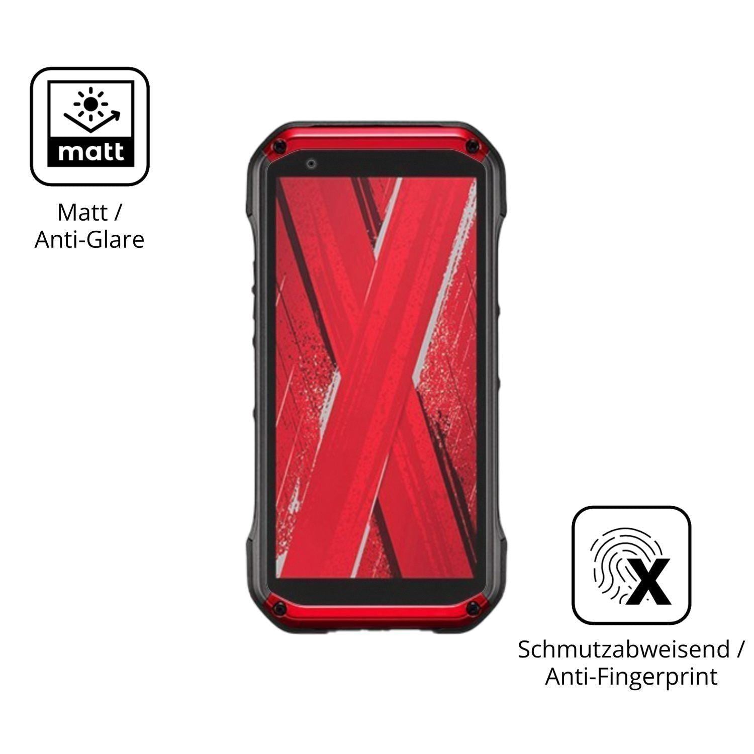 2x 9H Schutzfolie matt für Kyocera Torque G07 Panz (5)