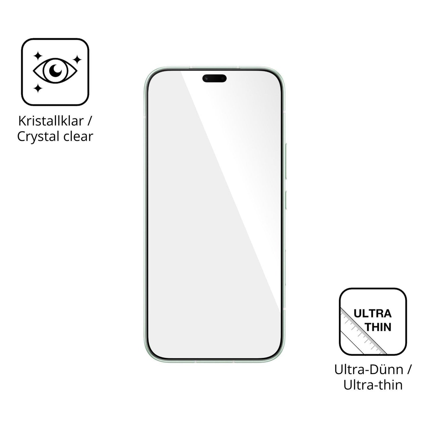 4x Schutzfolie klar für Honor 600 Lite Display-Sch (5)