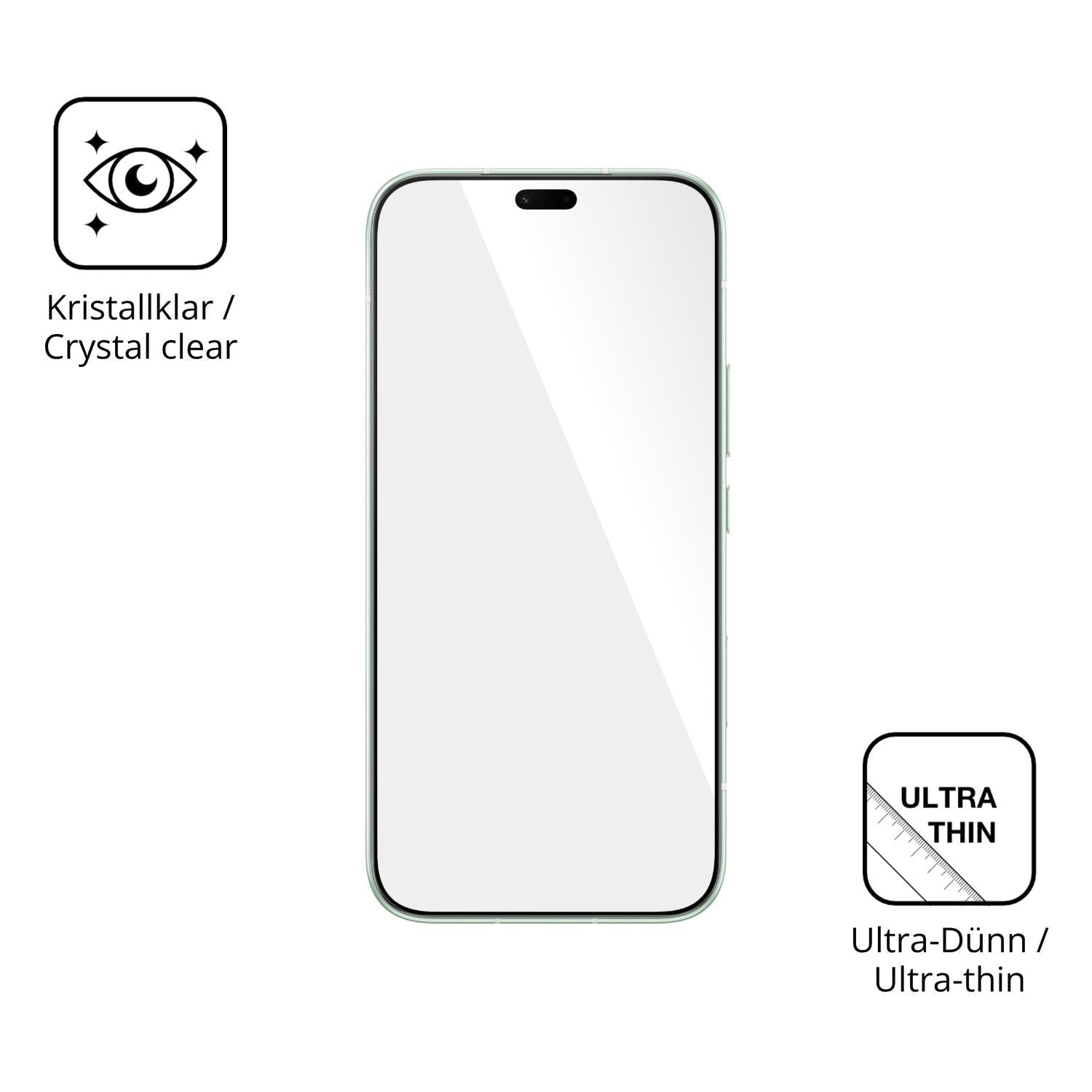 4x Schutzfolie klar für Honor 600 Lite Display-Sch (5)