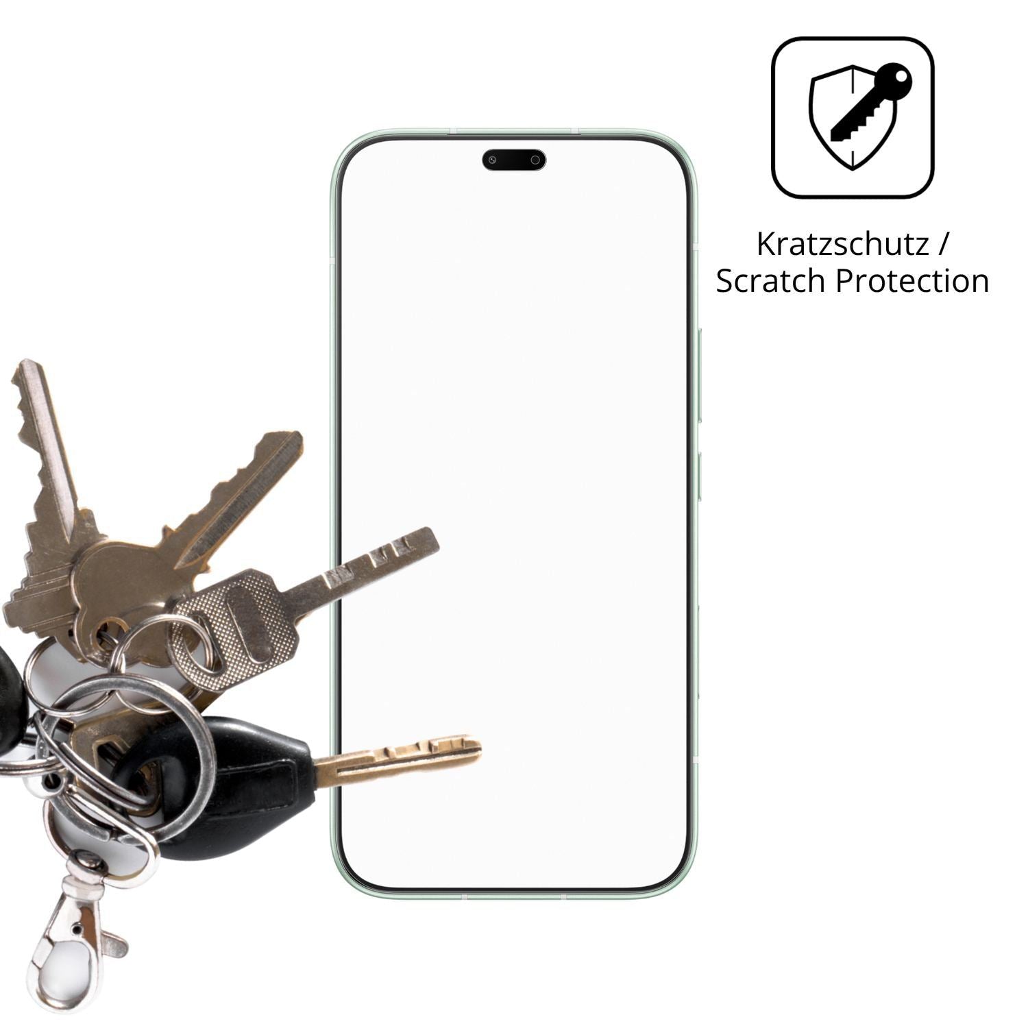 4x Schutzfolie matt für Honor 600 Lite Display-Sch (4)