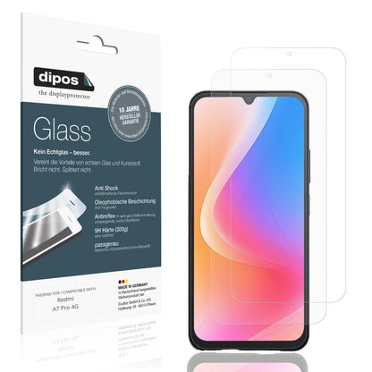 2x 9H Schutzfolie matt für Redmi A7 Pro 4G Panzerf (1)