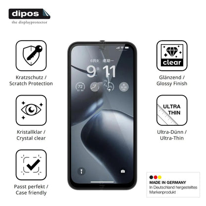 4x Schutzfolie klar für Fossibot S7 Display-Schutz (7)