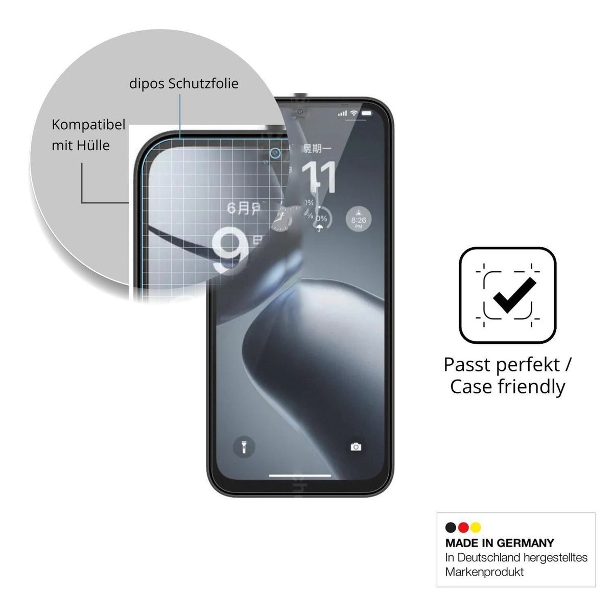 4x Schutzfolie matt für Fossibot S7 Display-Schutz (6)