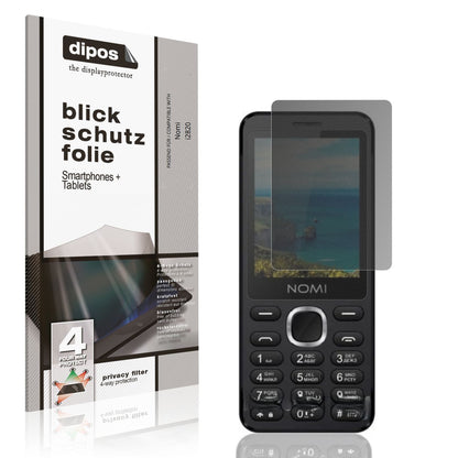 Blickschutzfolie für Nomi i2820 matt Schutzfolie P (1)