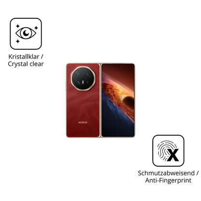 2x 9H Schutzfolie für Honor Magic V6 Aussenseite P (5)