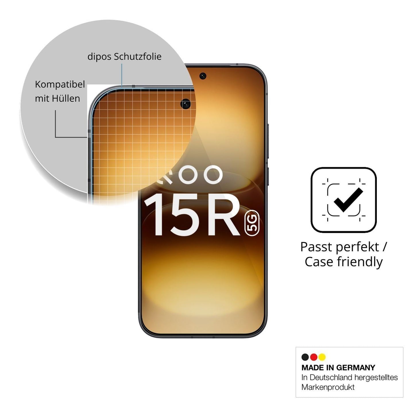 4x Schutzfolie klar für Vivo iQOO 15R Display-Schu (6)