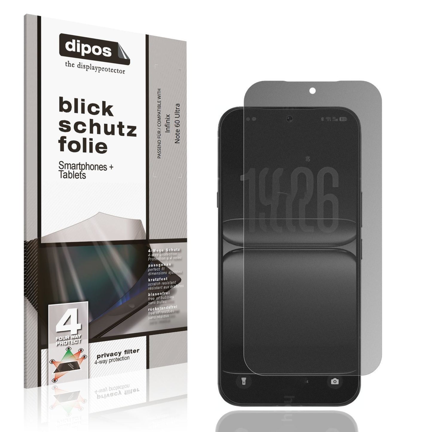 Blickschutzfolie für Infinix Note 60 Ultra matt Sc (1)