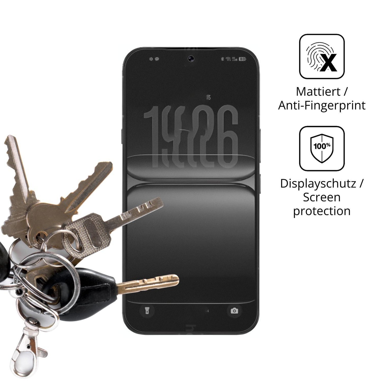 Blickschutzfolie für Infinix Note 60 Ultra matt Sc (3)