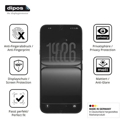 Blickschutzfolie für Infinix Note 60 Ultra matt Sc (5)