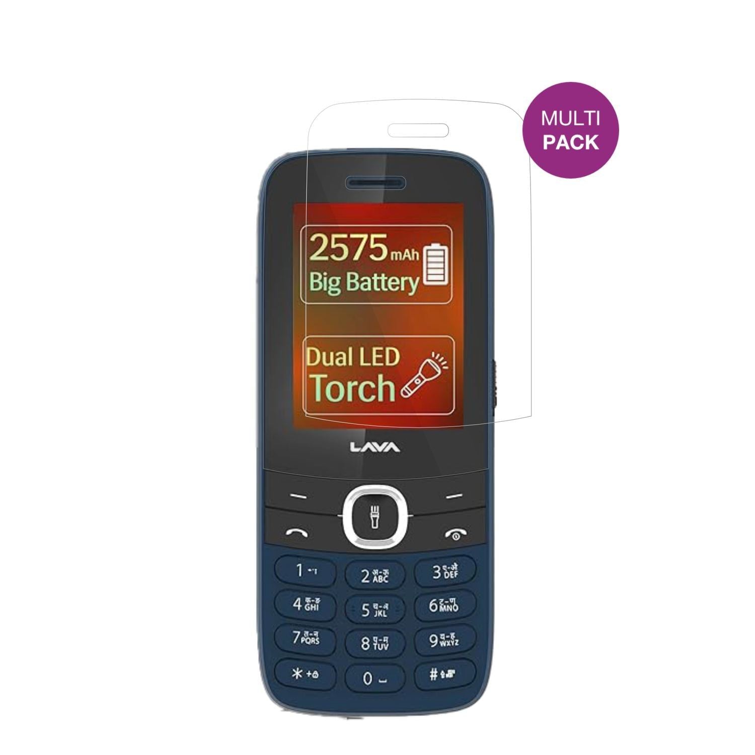 4x Schutzfolie klar für Lava A7 Torch Display-Schu (2)