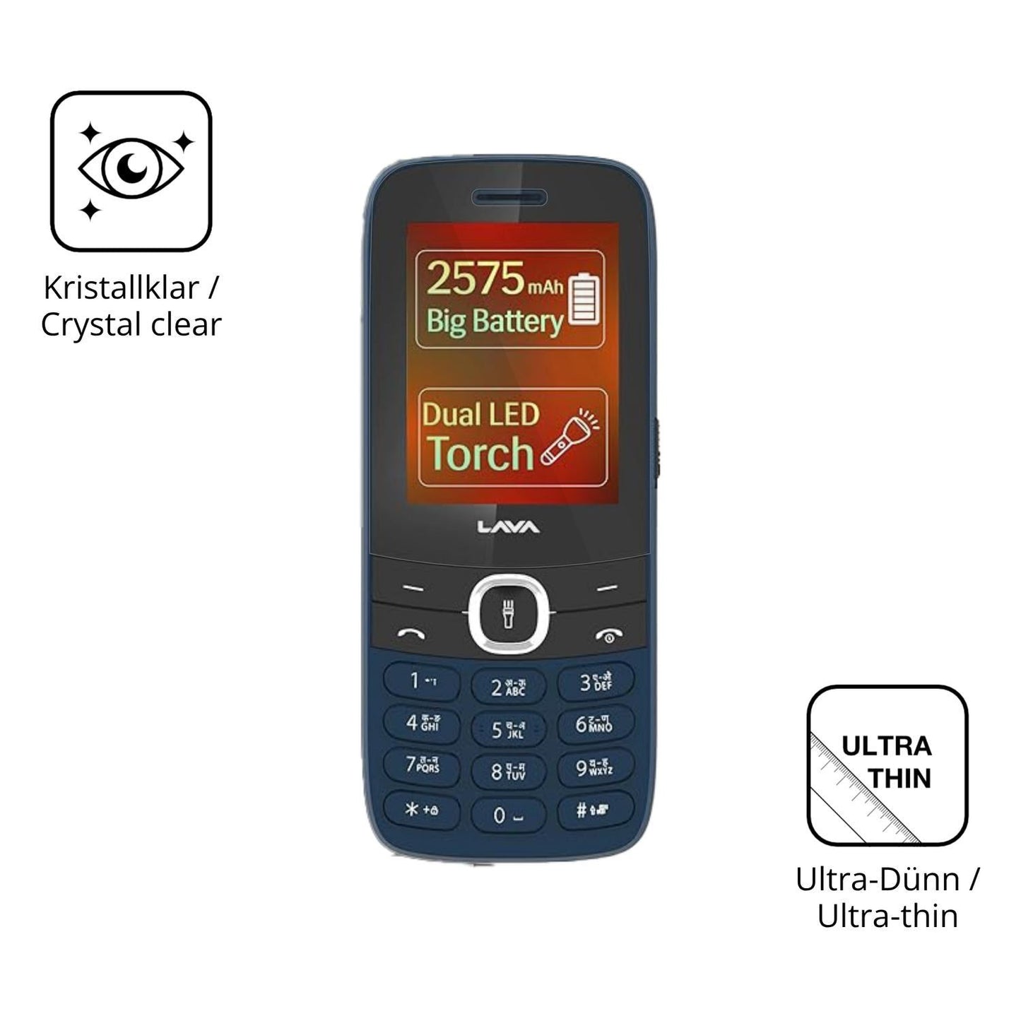 4x Schutzfolie klar für Lava A7 Torch Display-Schu (5)
