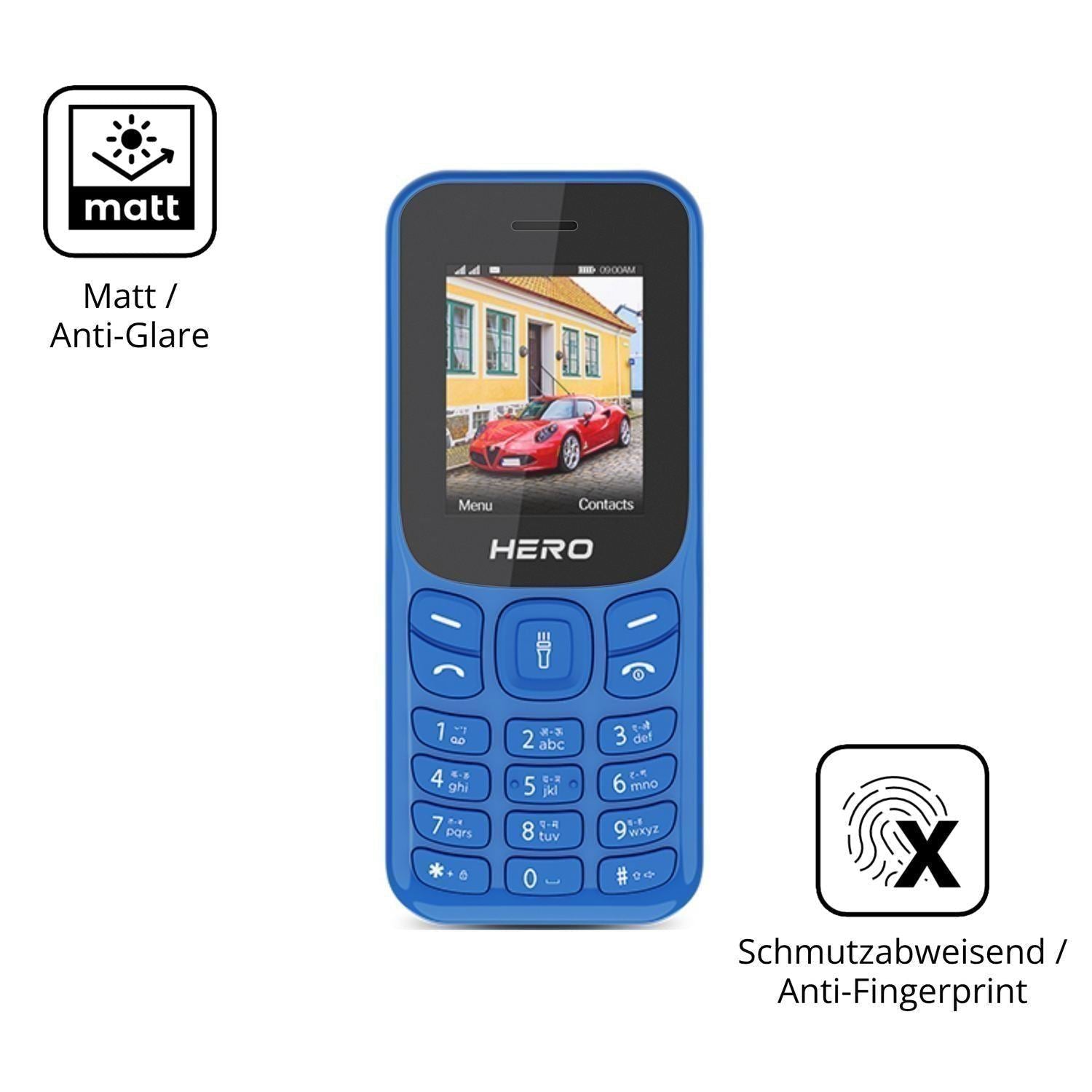 4x Schutzfolie matt für Lava Hero Shakti 2025 Disp (5)