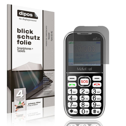 Blickschutzfolie für Masstel Fami 65 4G matt Schut (1)