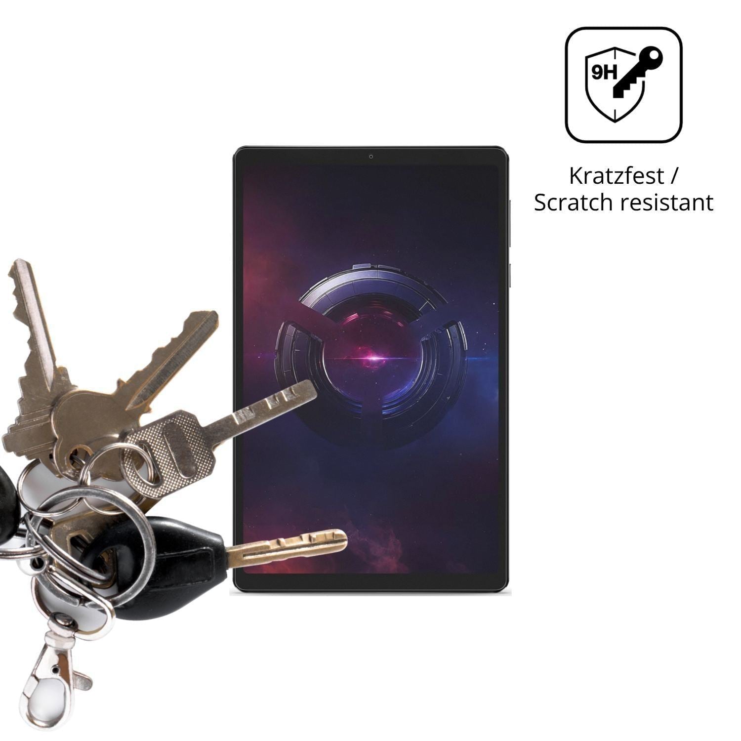 2x 9H Schutzfolie matt für Lenovo Legion Tab 8.8 G (3)