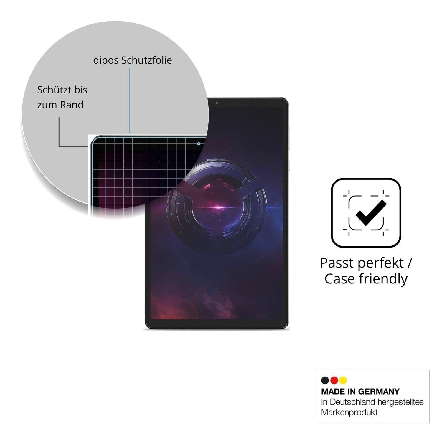 2x 9H Schutzfolie matt für Lenovo Legion Tab 8.8 G (6)