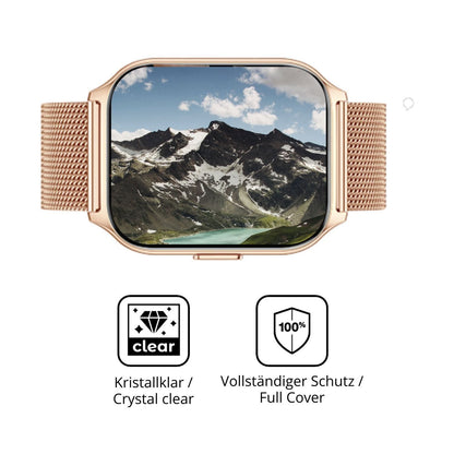 2x 3D Full Cover Schutzfolie für APAUK Smartwatch  (5)