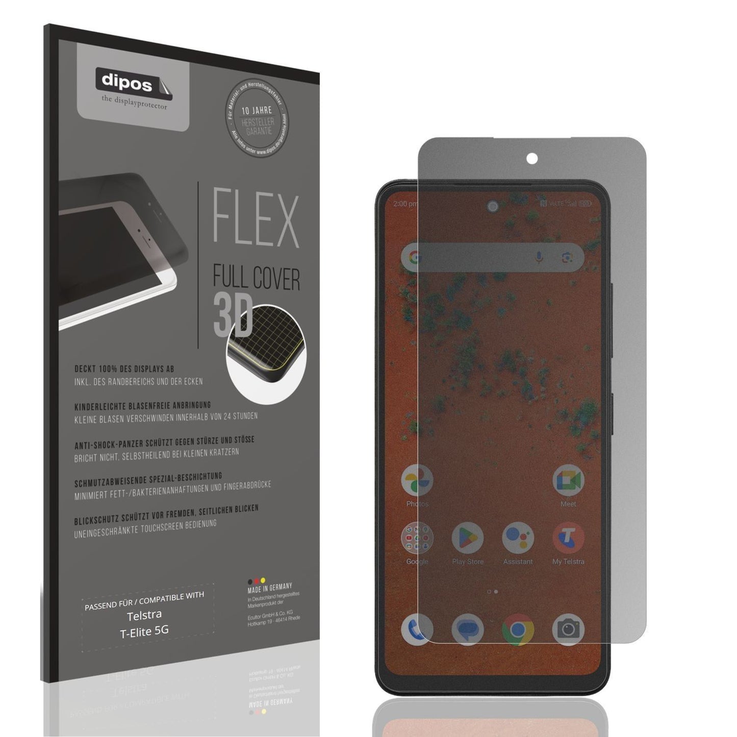 Full Cover Privacy Blickschutzfolie für Telstra T- (1)