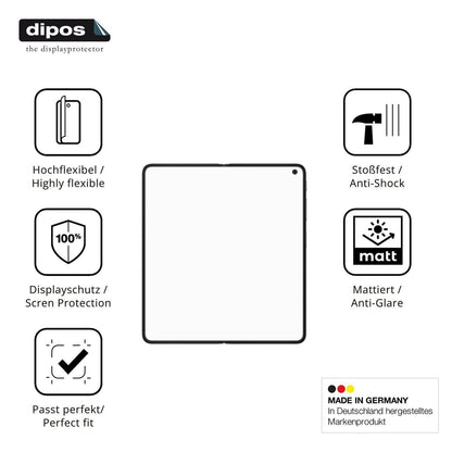 2x Full Cover Schutzfolie matt für Oppo Find N6 (7)