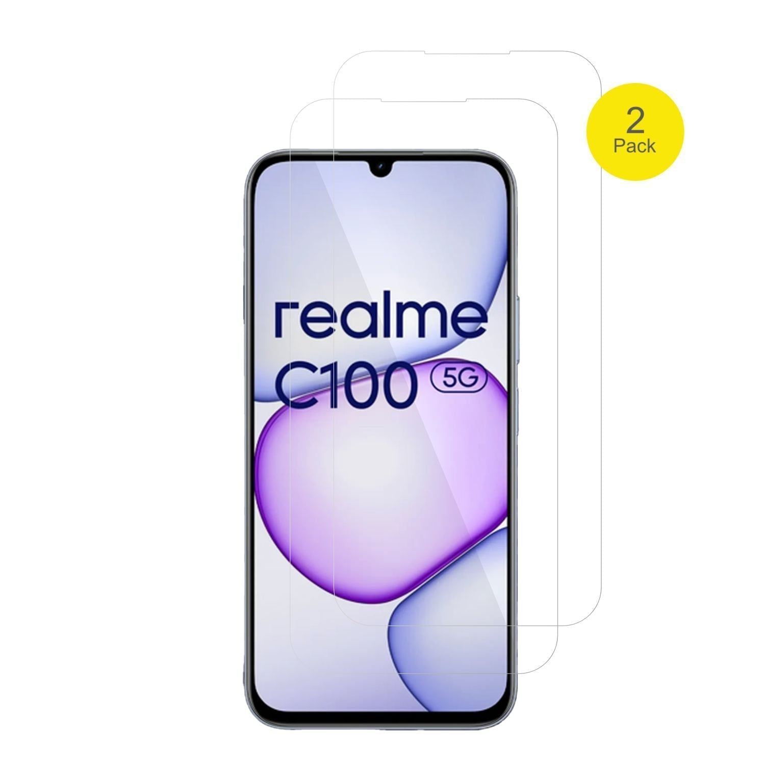 2x 3D Full Cover Schutzfolie für Realme C100 5G (2)