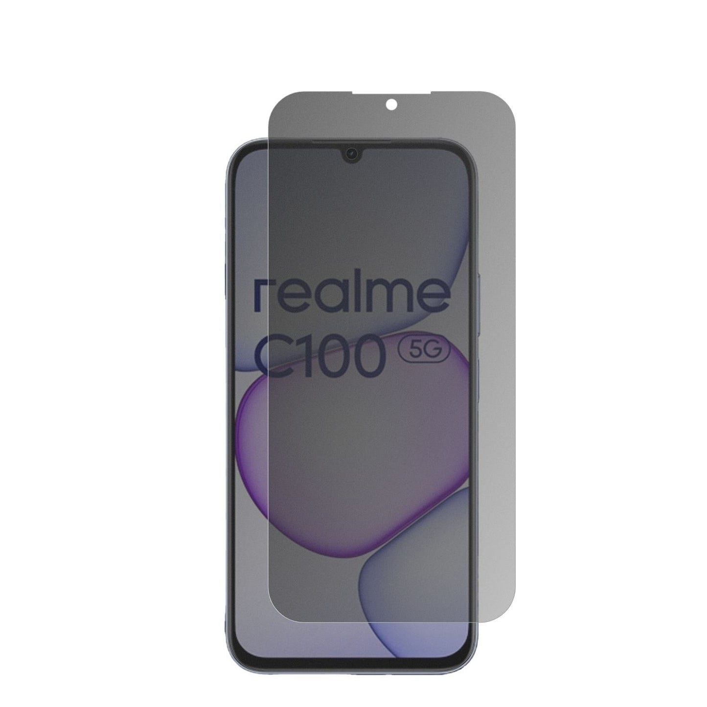 Full Cover Privacy Blickschutzfolie für Realme C10 (2)