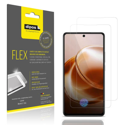 2x 3D Full Cover Schutzfolie für Lava Bold 2 5G (1)