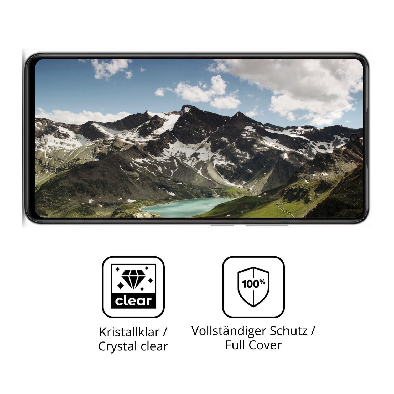 2x 3D Full Cover Schutzfolie für Lava Bold 2 5G (5)