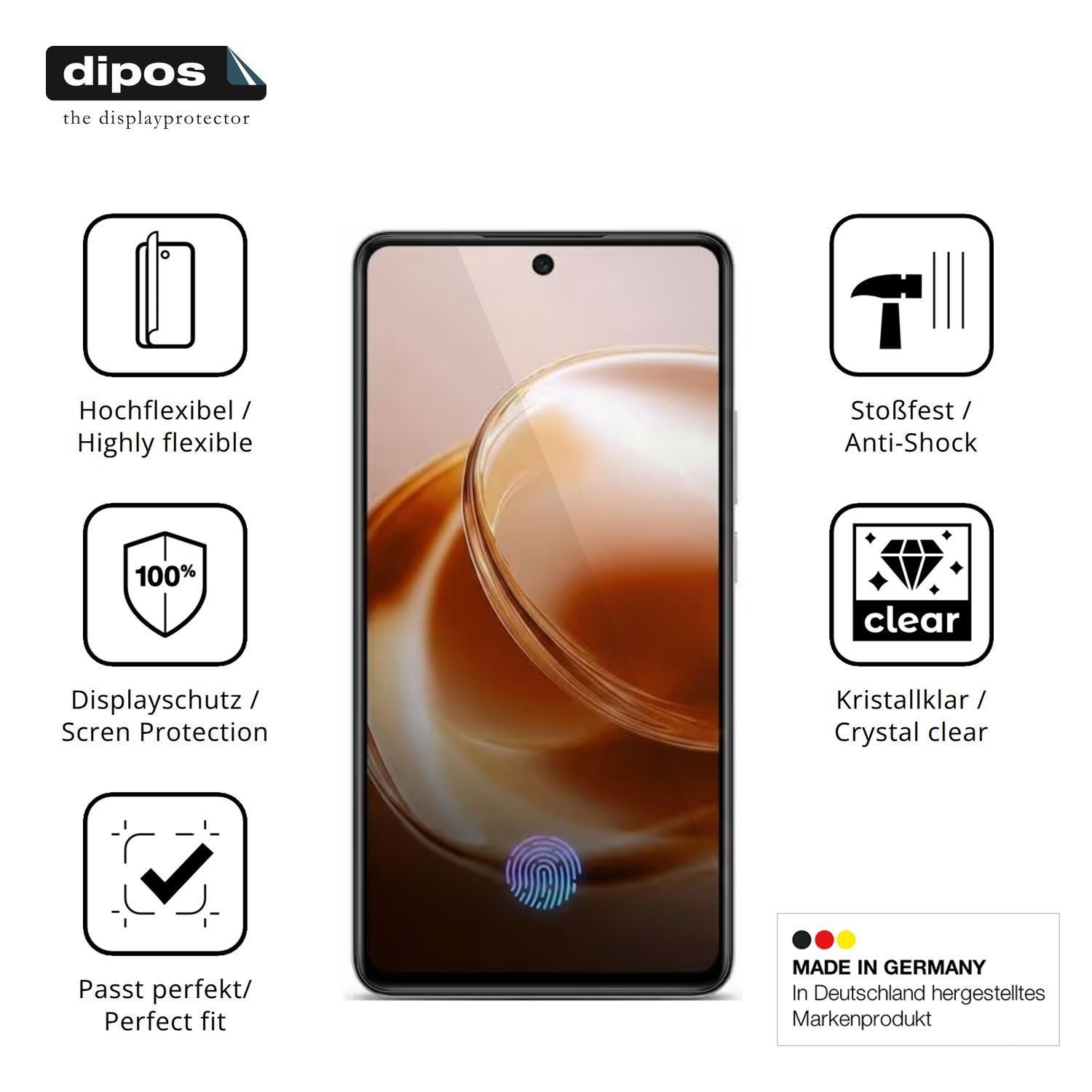 2x 3D Full Cover Schutzfolie für Lava Bold 2 5G (7)