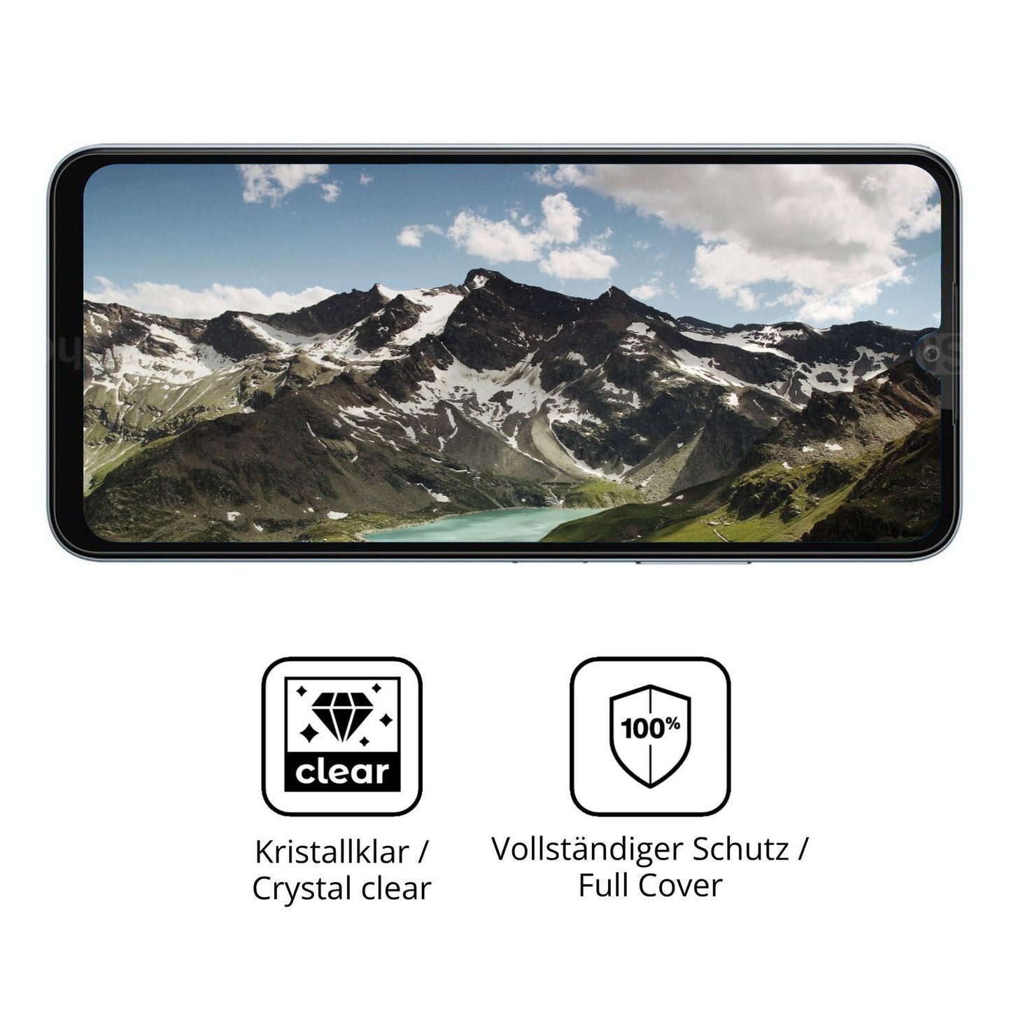 2x 3D Full Cover Schutzfolie für Fossibot S5 Pro (5)