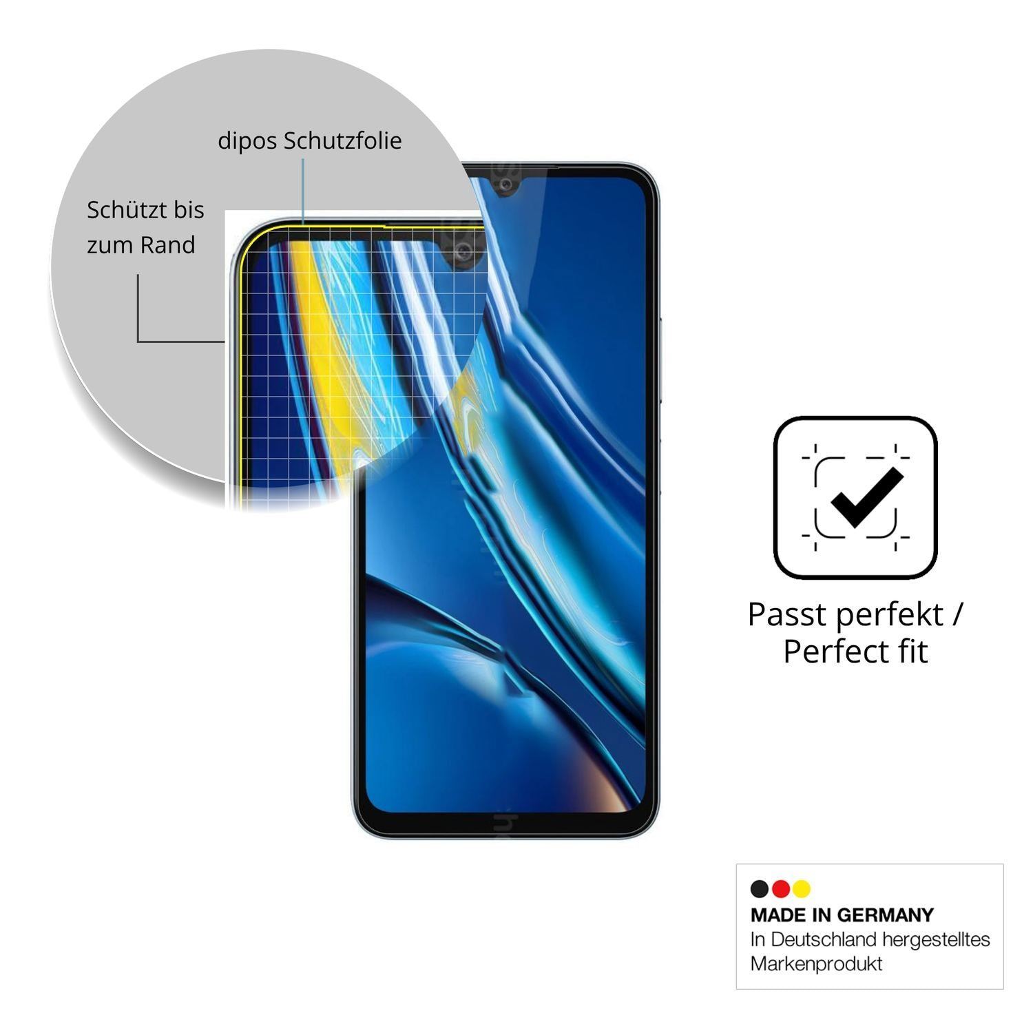 2x 3D Full Cover Schutzfolie für Fossibot S5 Pro (6)
