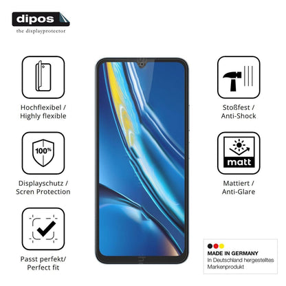 2x Full Cover Schutzfolie matt für Fossibot S5 Pro (7)