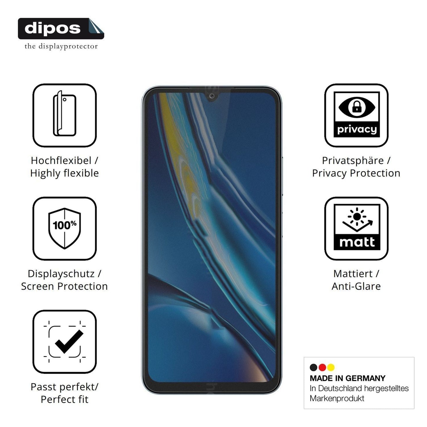 Full Cover Privacy Blickschutzfolie für Fossibot S (5)