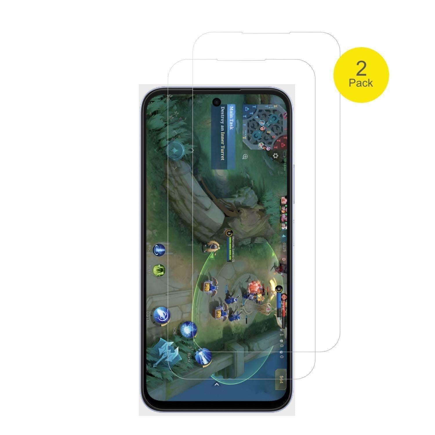 2x 3D Full Cover Schutzfolie für Oppo A6k (2)