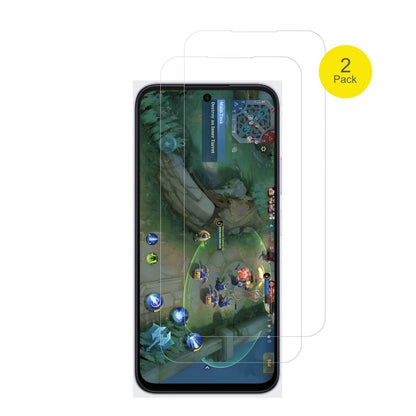 2x 3D Full Cover Schutzfolie für Oppo A6k (2)