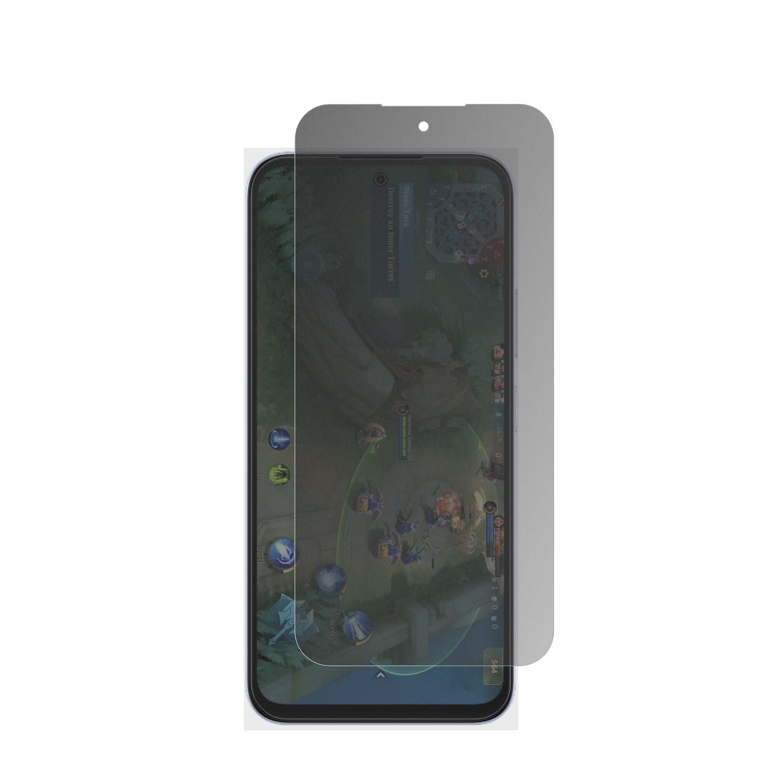 Full Cover Privacy Blickschutzfolie für Oppo A6k (2)