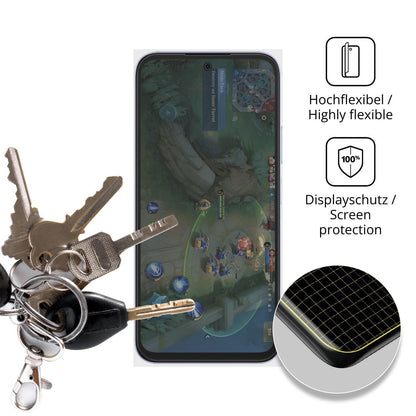 Full Cover Privacy Blickschutzfolie für Oppo A6k (3)
