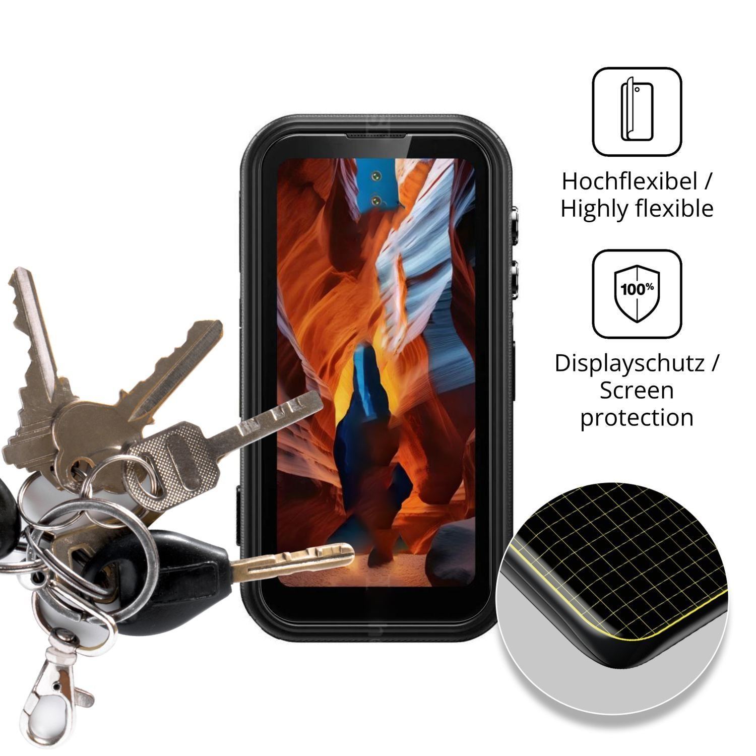 2x 3D Full Cover Schutzfolie für Fossibot F116 Pro (3)