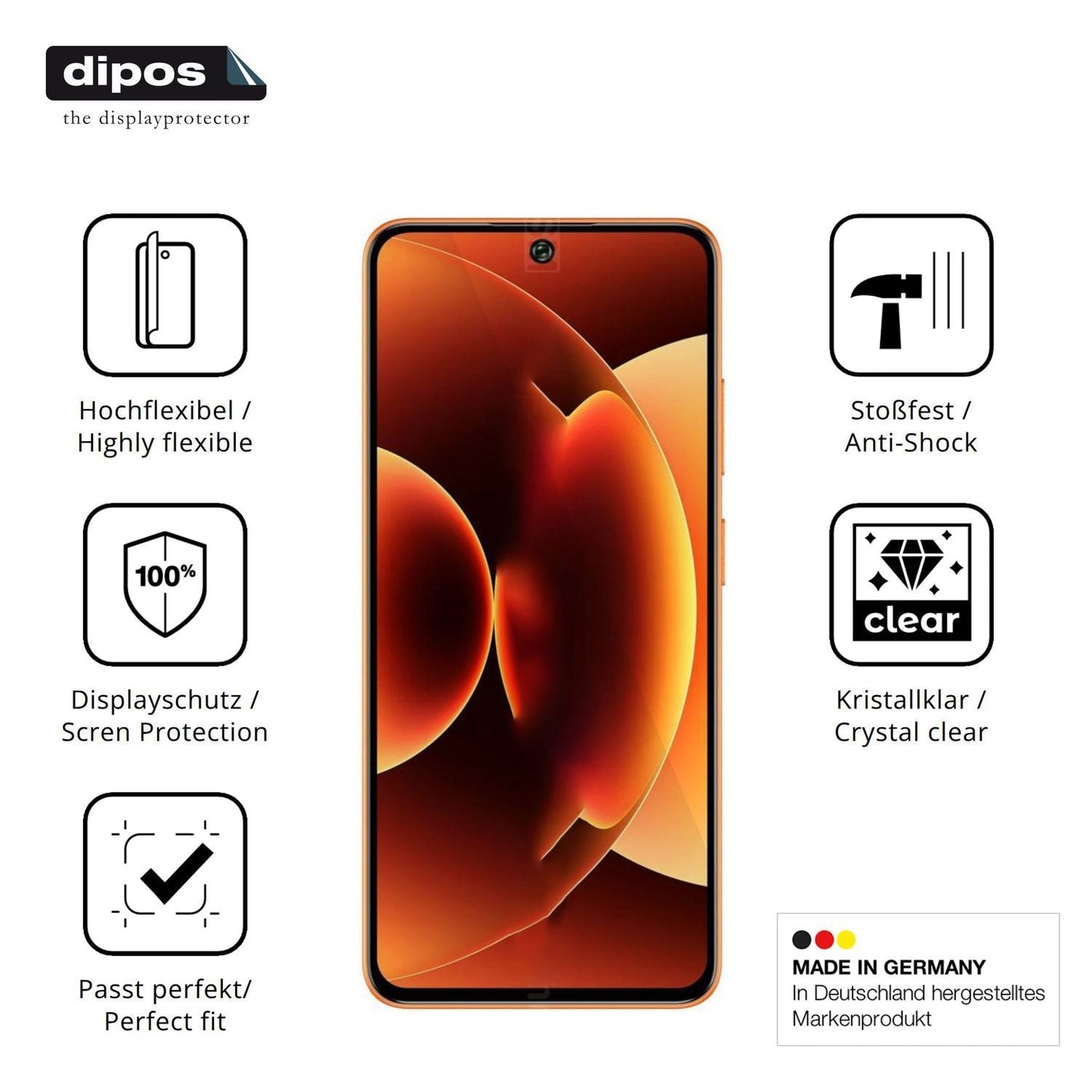 2x 3D Full Cover Schutzfolie für Oukitel C26 (7)