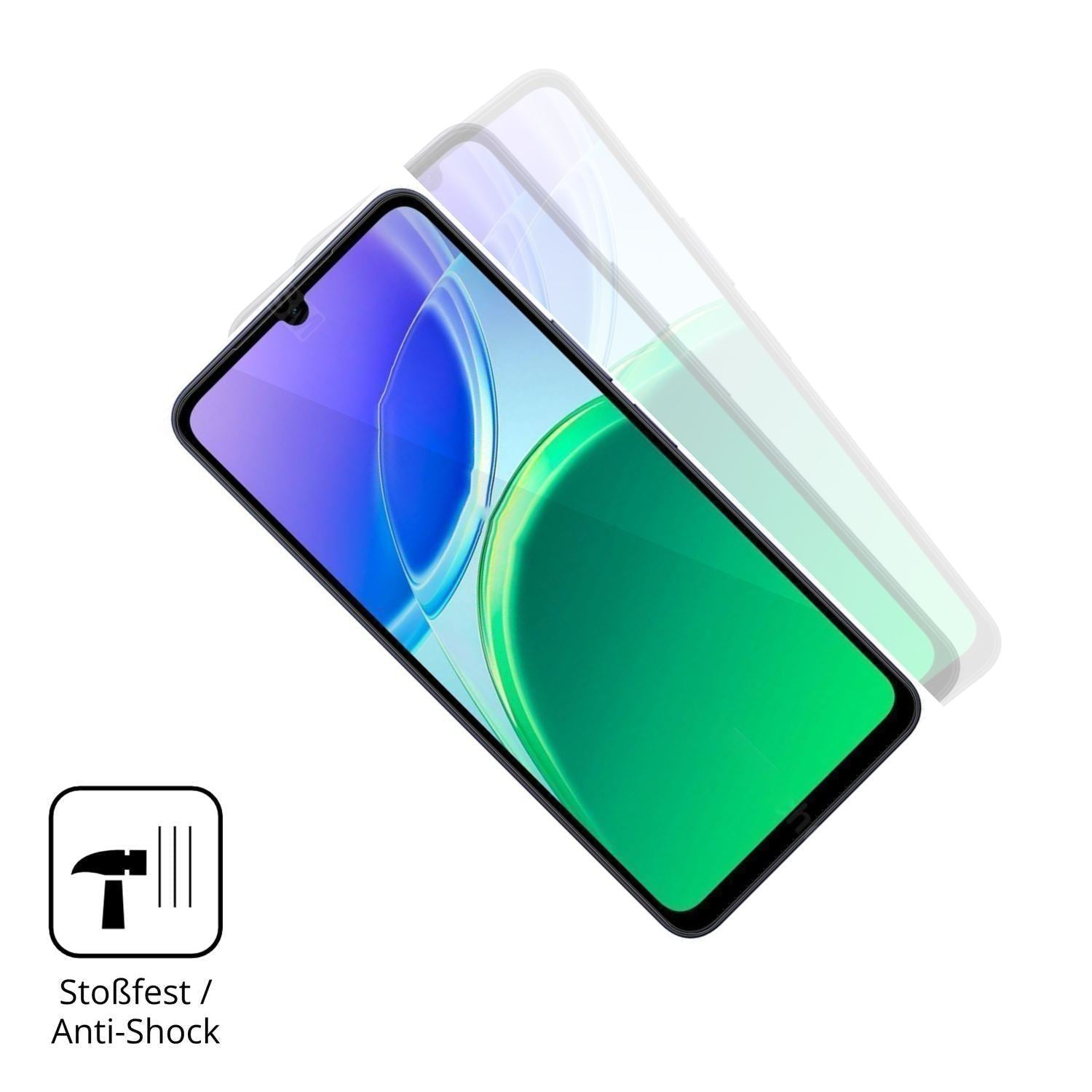 2x 3D Full Cover Schutzfolie für Vivo Y21 5G (4)