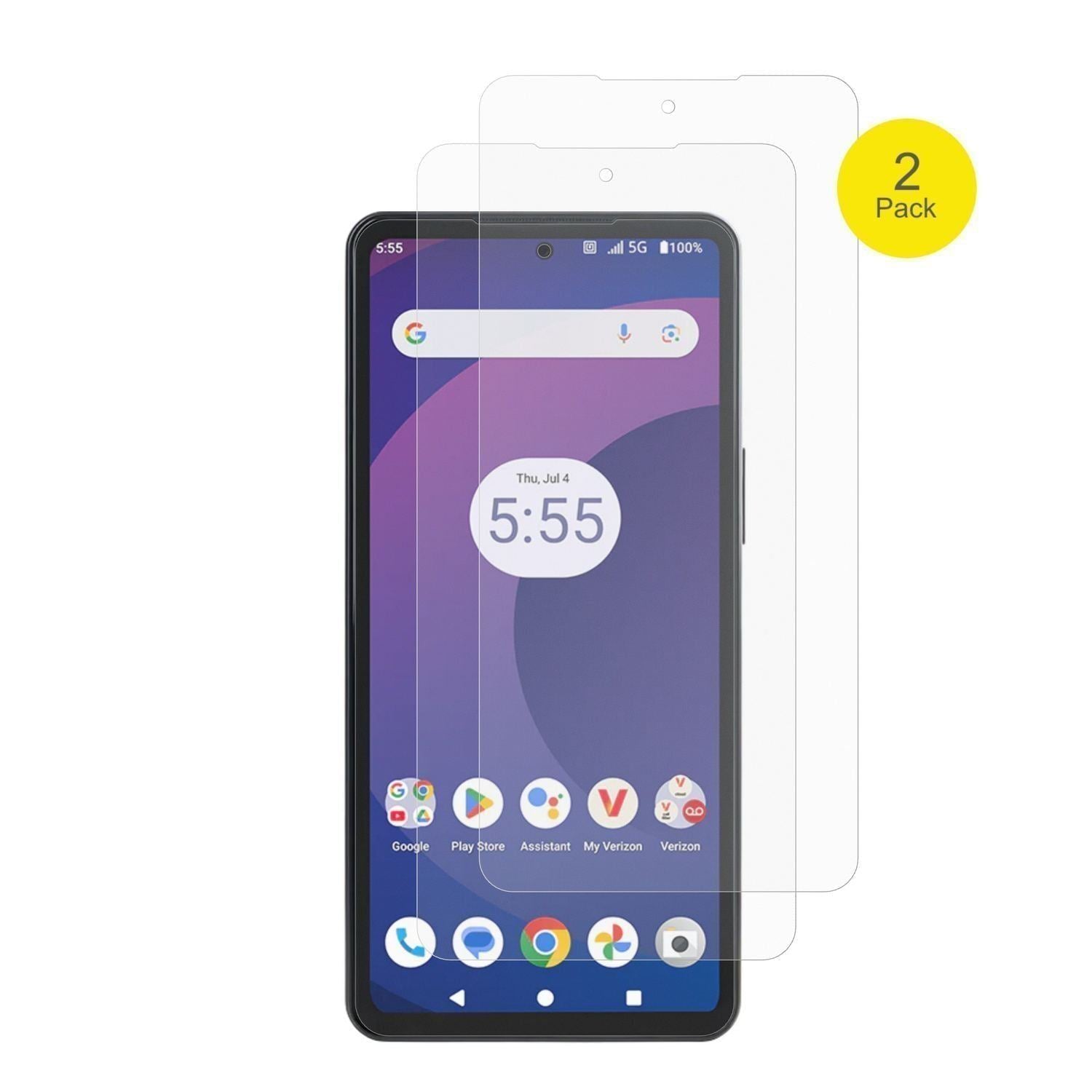 2x Full Cover Schutzfolie matt für Orbic Trophy 5G (2)
