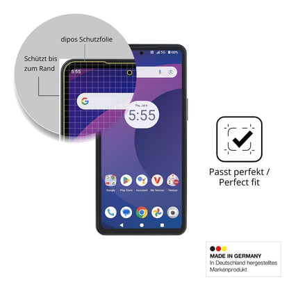 2x Full Cover Schutzfolie matt für Orbic Trophy 5G (6)