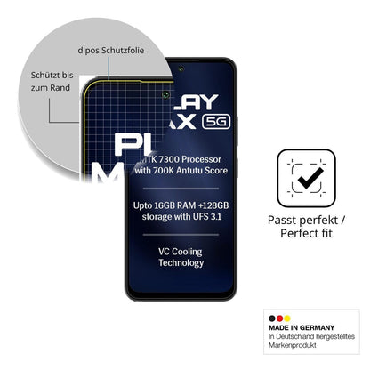 2x 3D Full Cover Schutzfolie für Lava Play Max (6)