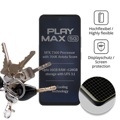 Full Cover Privacy Blickschutzfolie für Lava Play  (3)