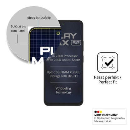 Full Cover Privacy Blickschutzfolie für Lava Play  (4)