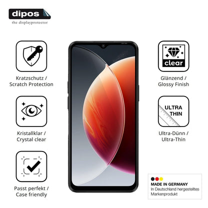 4x Schutzfolie klar für Blackview Wave 7C Display- (7)