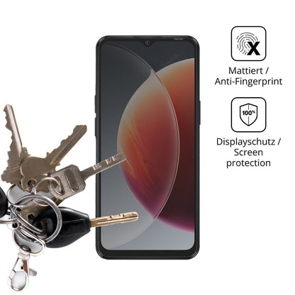 Blickschutzfolie für Blackview Wave 7C matt Schutz (3)