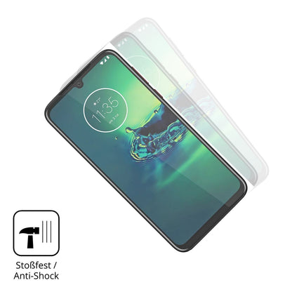 2x Full Cover Schutzfolie matt für Motorola One Vi (4)