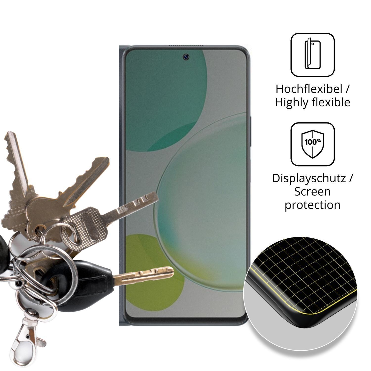 Full Cover Privacy Blickschutzfolie für Huawei Enj (3)