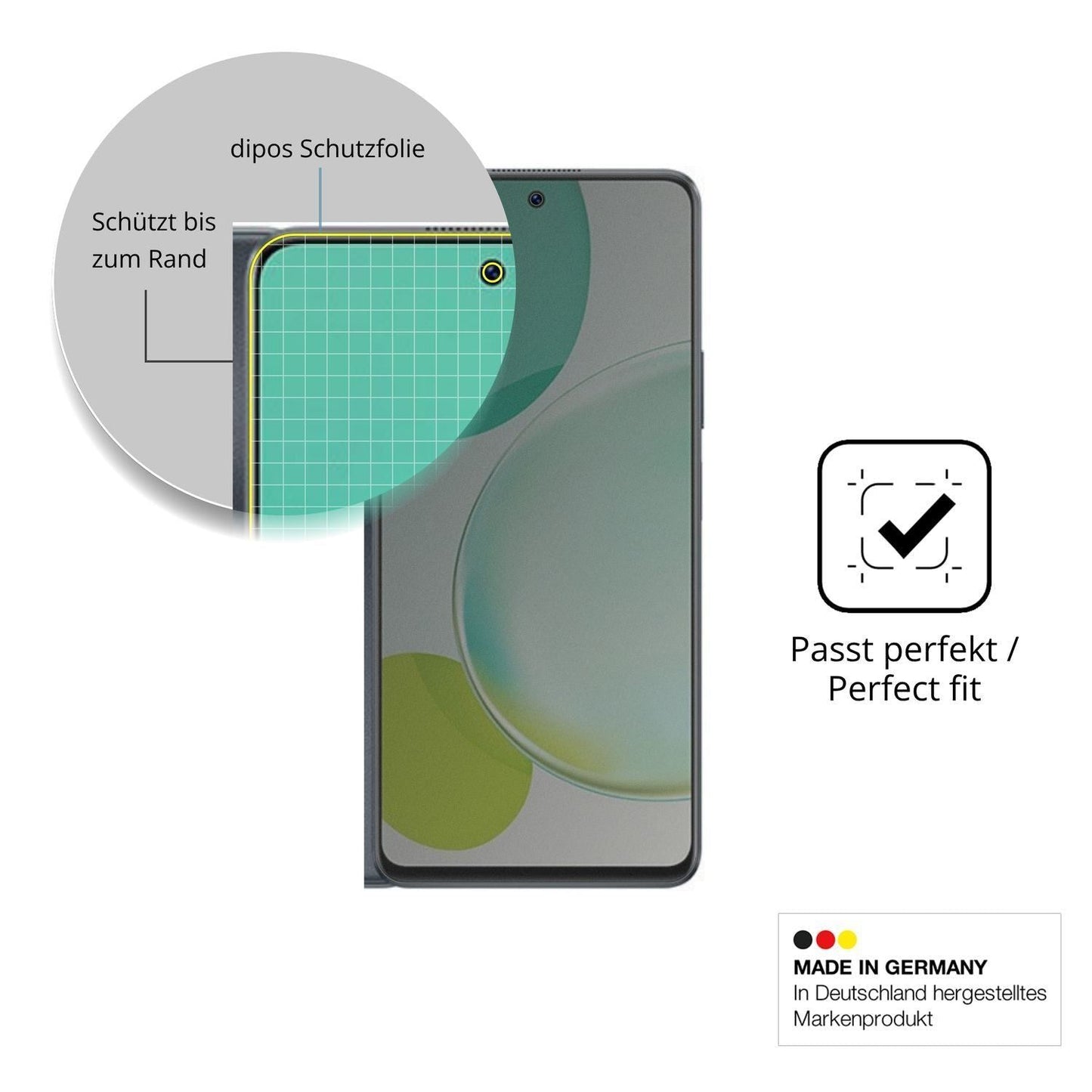 Full Cover Privacy Blickschutzfolie für Huawei Enj (4)